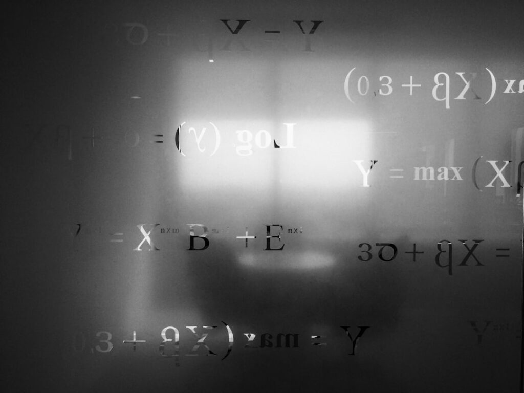 Photo Mathematical equations